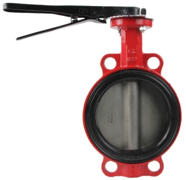 Затвор дисковый поворотный ABRA Ду250 Ру16 BUV-VF866D, межфланцевый, корпус - чугун, диск - нержавеющая сталь, рукоятка, EPDM в Курске