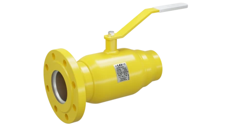 Кран шаровый LD КШЦК Gas 100/080.025.Н/П.02. (фланец/приварка) стальной ст.20 Ду100/80 Ру25 МПа в Курске