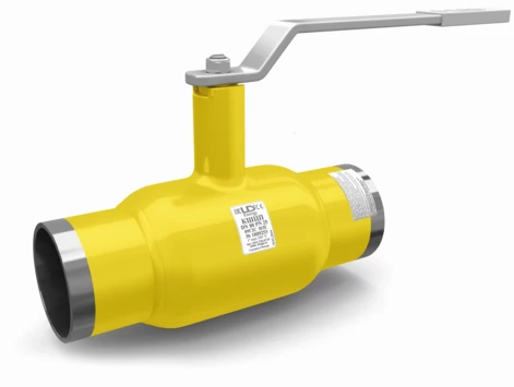 Кран шаровый LD КШЦП Gas 150/125.025.Н/П.02. стальной ст.20 Ду150/125 Ру25 МПа в Курске