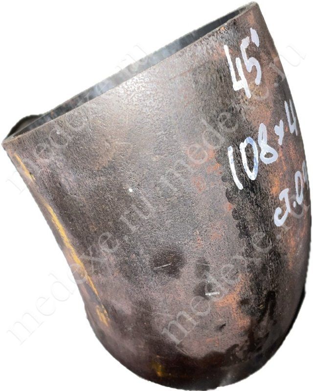 Отвод 45-108х4 ст.09г2с 45 град. 2 исп. ГОСТ 17375-2001 МС01 в Курске