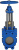 Задвижка шиберная ABRA-KV-01-050-16 Ду50 Ру16 в Курске